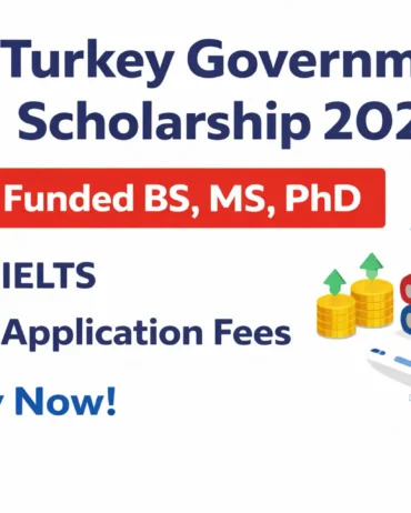 Turkey Government Scholarship 2026 Fully Funded BS MS PhD No IELTS