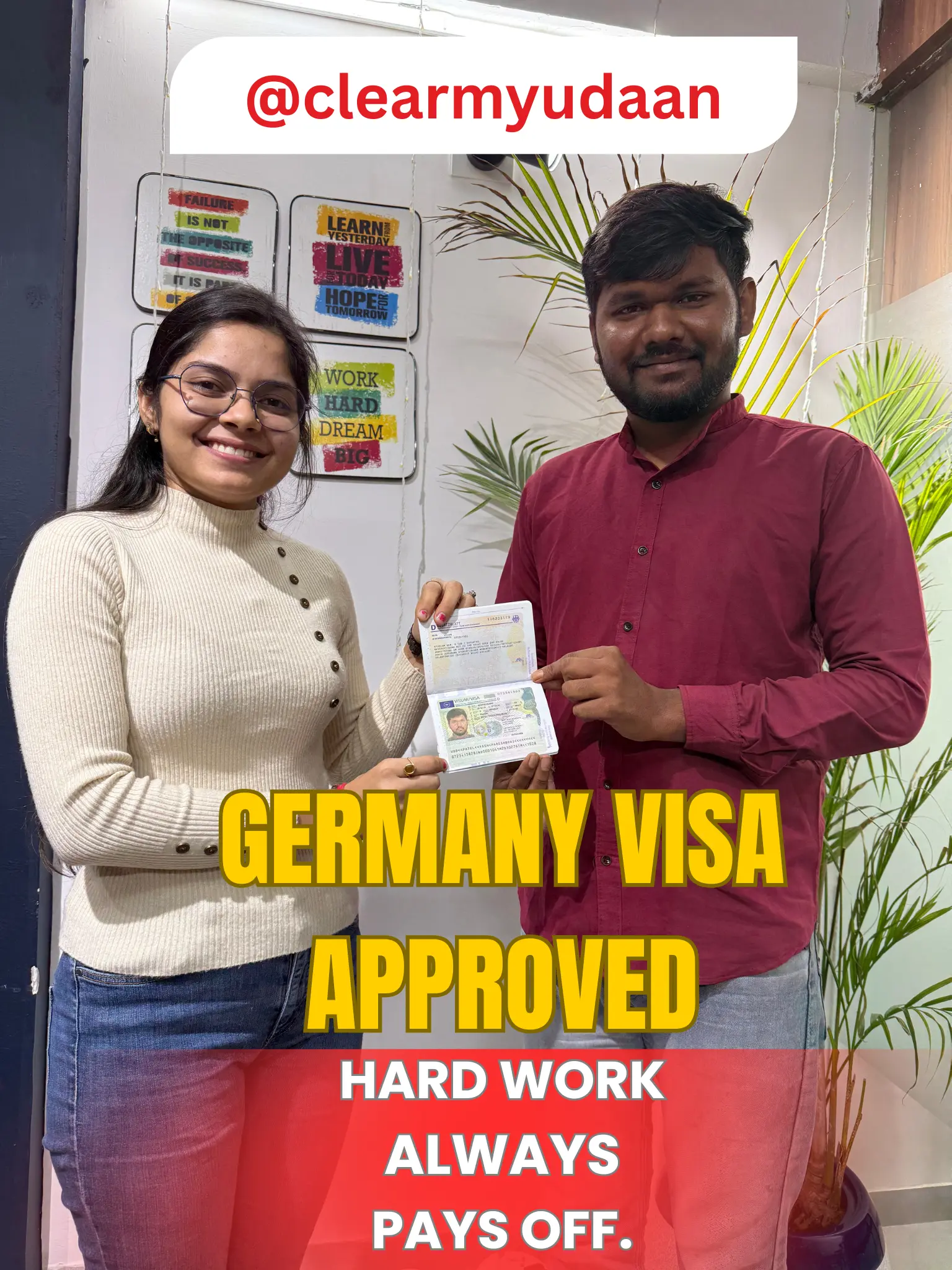 Germany visa approved
