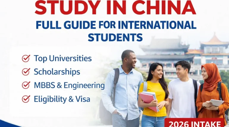 Study in China for international students