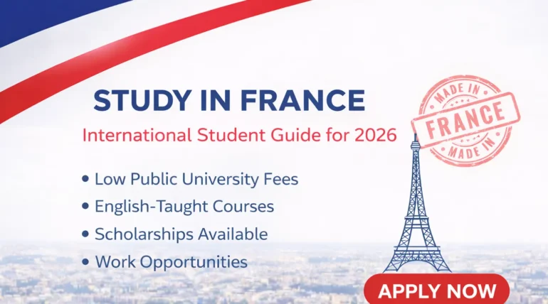 Study in France for International Students 2026